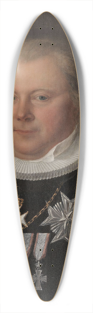 Jacob Munch - Biskop Bech 39.3 inch art pintail longboard deck