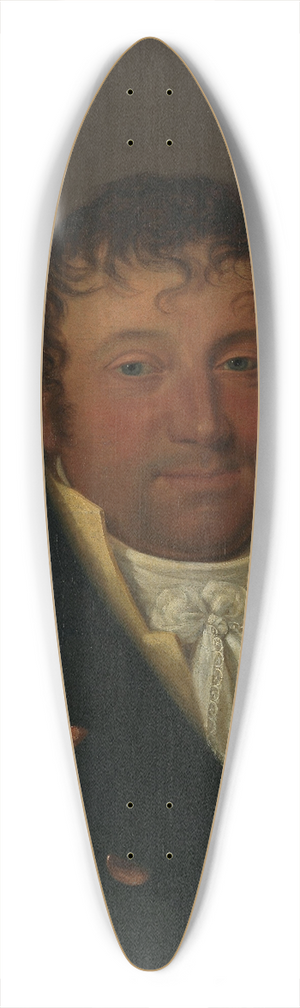 Jacob Munch - Portrait of Ole Leuthen Ring 39.3 inch art pintail longboard deck
