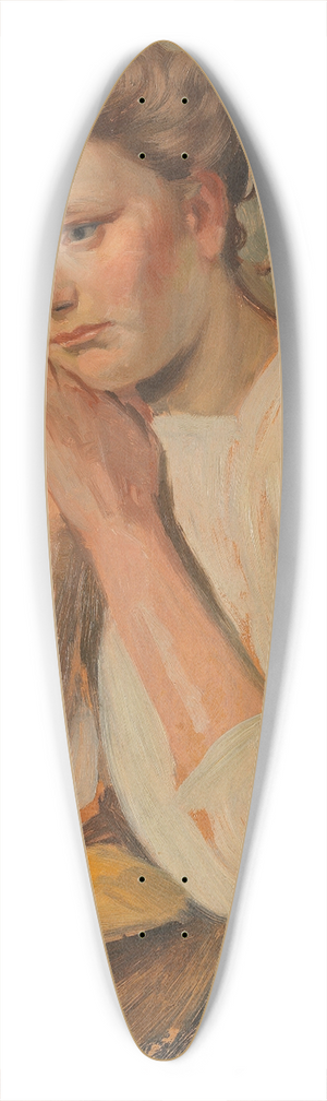 Jacob Nbbe - Bildnis Tochter Elsa 39.3 inch art pintail longboard deck