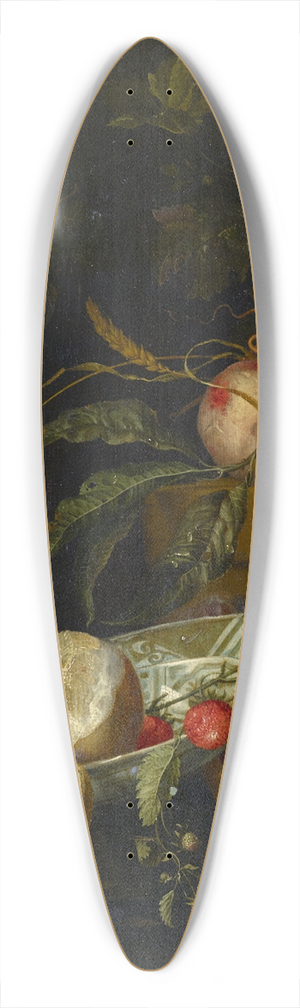 Jacob van Walscapelle - Fruit Piece, Still Life 39.3 inch art pintail longboard deck