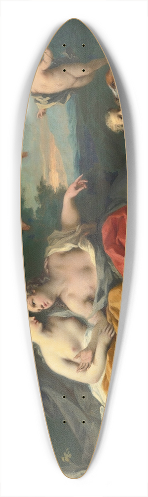 Jacopo Amigoni - Venus And Adonis 39.3 inch art pintail longboard deck