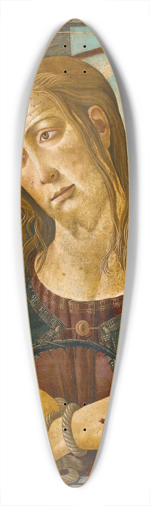 Jacopo del Sellaio - Christ with the symbols of the Passion 39.3 inch art pintail longboard deck