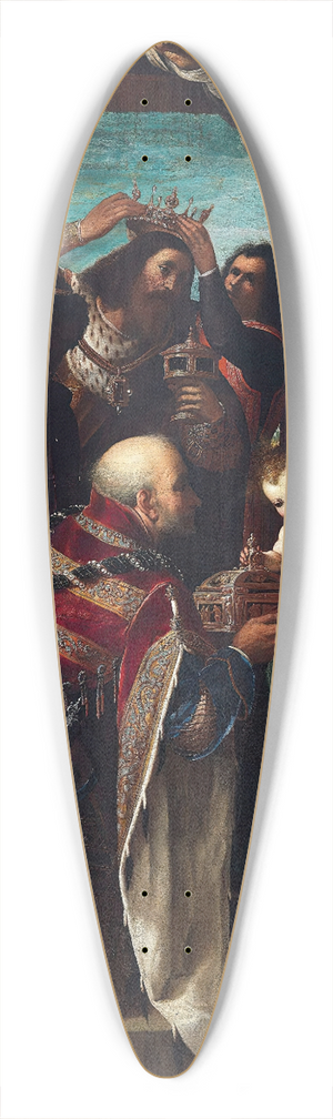 Jacopo Ligozzi - Adoration of the Magi 39.3 inch art pintail longboard deck Jacopo Ligozzi - Adoration of the Magi 39.3 inch art pintail longboard deck
