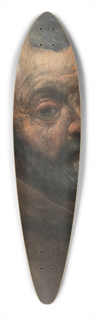 Jacopo Palma Il Vecchio - Self-Portrait As A Monk 39.3 inch art pintail longboard deck