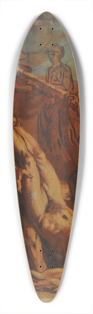 Jacopo Tintoretto - Martyrdom of Saint Peter 39.3 inch art pintail longboard deck