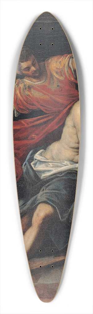 Jacopo Tintoretto - The Flagellation 39.3 inch art pintail longboard deck