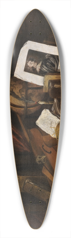 Jacques Adolphsz. de Claeuw - Vanitas Stillleben 39.3 inch art pintail longboard deck