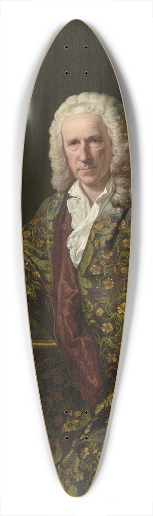 Jacques-Andr-Joseph Aved - Portrait of Marc de Villiers, Secretaire du roi 39.3 inch art pintail longboard deck