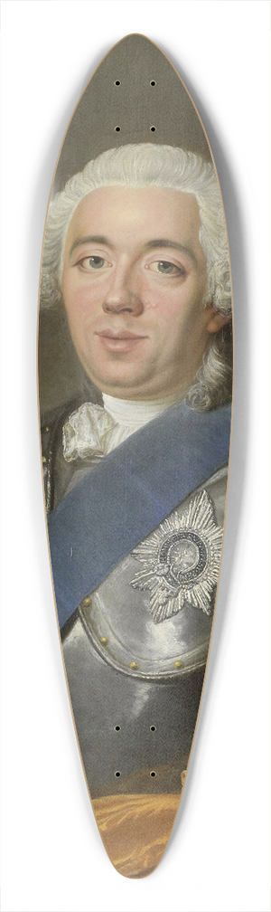 Jacques-Andr-Joseph Aved - Willem IV (1711-1751), Prince of Orange-Nassau 39.3 inch art pintail longboard deck