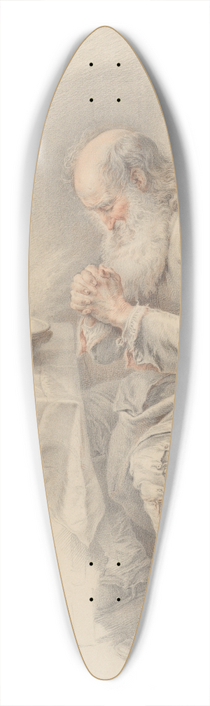 Jacques Andr Portail - The Benediction 39.3 inch art pintail longboard deck