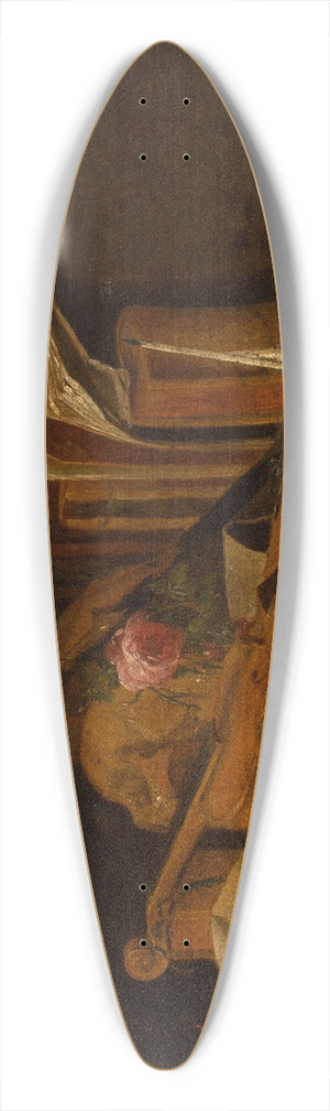 Jacques de Claeuw - Vanitas 39.3 inch art pintail longboard deck