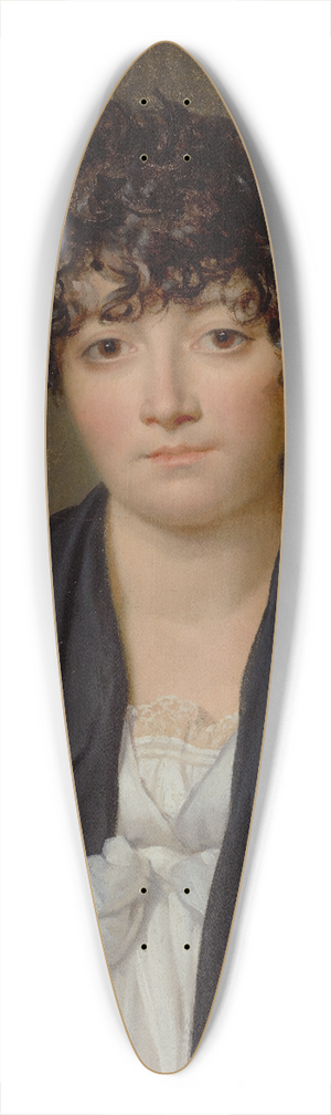 Jacques Louis David - Suzanne Le Peletier De Saint-Fargeau 39.3 inch art pintail longboard deck