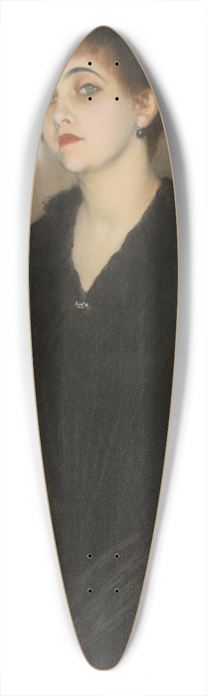 Jacques-mile Blanche - Marie-Blanche Vasnier 39.3 inch art pintail longboard deck