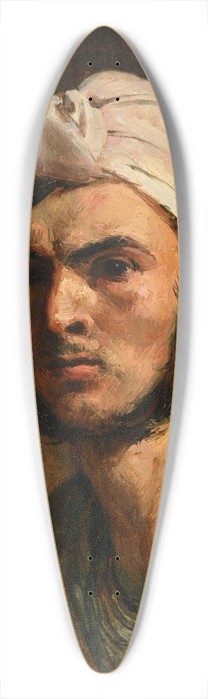 Jacques-Raymond Brascassat - Portrait dun Calabrais 39.3 inch art pintail longboard deck