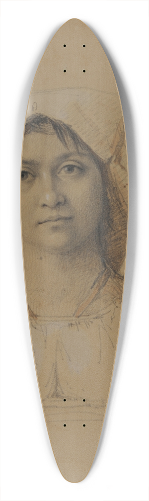 Jacques-Raymond Brascassat - tude de buste ditalienne 39.3 inch art pintail longboard deck