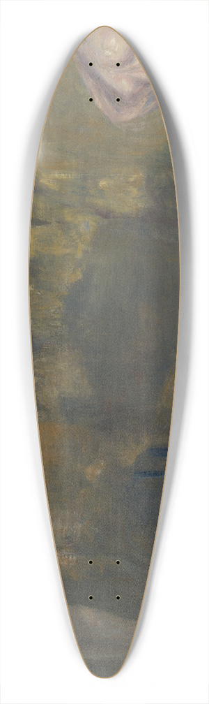 J.A.G. Acke - Sketch for The Forest Temple 39.3 inch art pintail longboard deck