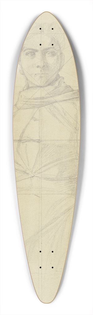 Jakob Becker - Farm girl 39.3 inch art pintail longboard deck