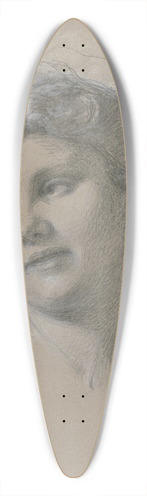 Jakob Becker - Girls head 39.3 inch art pintail longboard deck