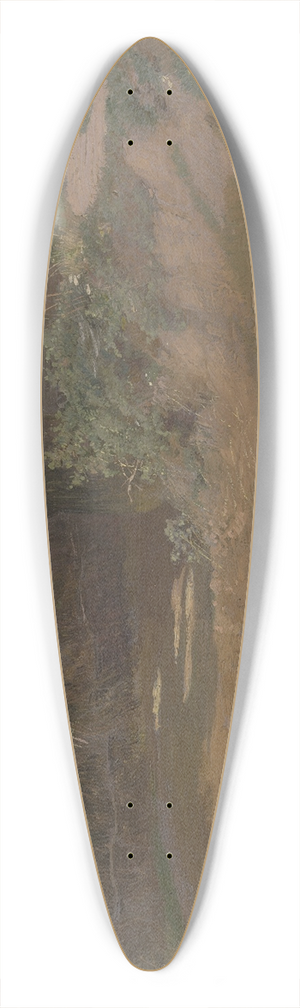 Jakob Becker - Ravine 39.3 inch art pintail longboard deck