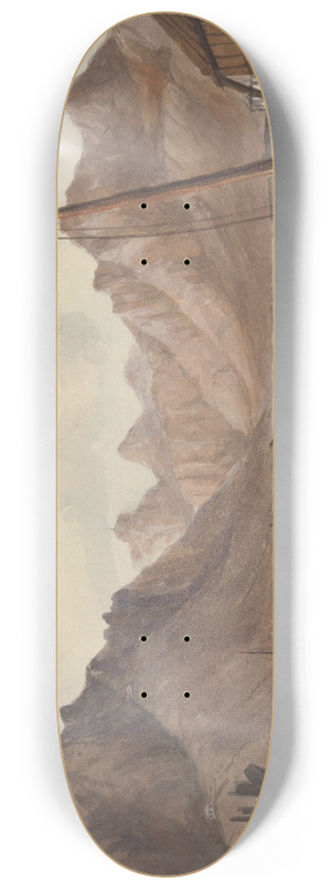 Charles Dyce - Mediterranean Port 8.25 inch art skate deck