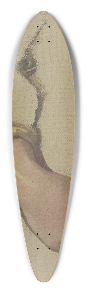 Jakob Becker - Study of a hand 39.3 inch art pintail longboard deck