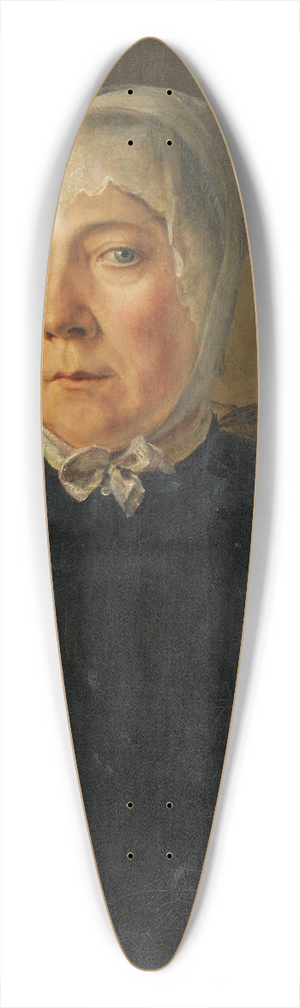Jakob Christoph Miville - Portrait of the Artists Mother, Maria Magdalena Miville-Lotz 39.3 inch art pintail longboard deck