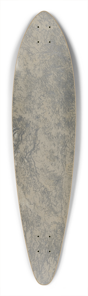 Jakob Maurer - Forest section with path 39.3 inch art pintail longboard deck