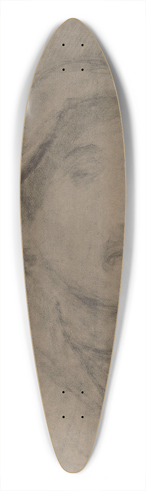 Jakob Smits - Man in a Hat 39.3 inch art pintail longboard deck
