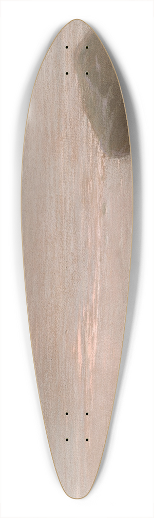 Jakub Schikaneder - Utonul 39.3 inch art pintail longboard deck