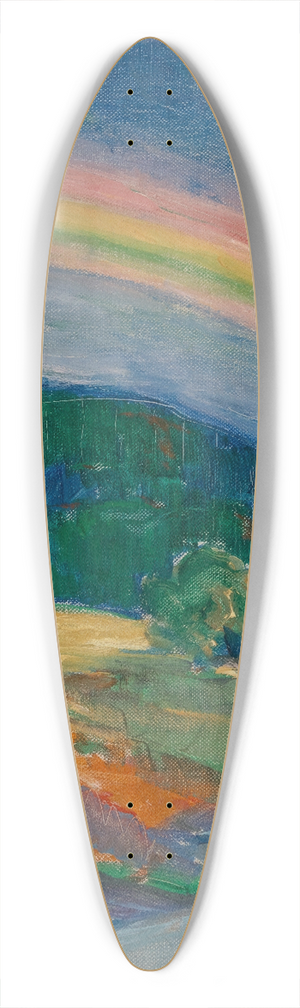 Jalmari Ruokokoski - Rainbow 39.3 inch art pintail longboard deck