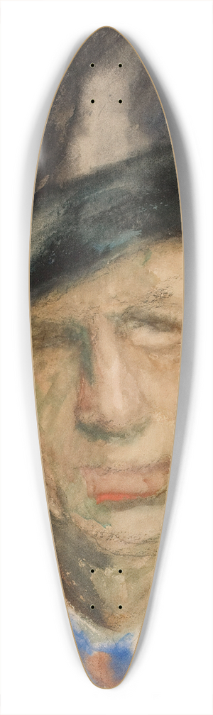 Jalmari Ruokokoski - Self-Portrait 39.3 inch art pintail longboard deck Jalmari Ruokokoski - Self-Portrait 39.3 inch art pintail longboard deck