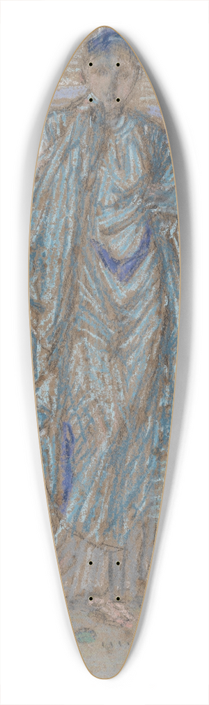 James Abbott McNeill Whistler - Morning Glories 39.3 inch art pintail longboard deck