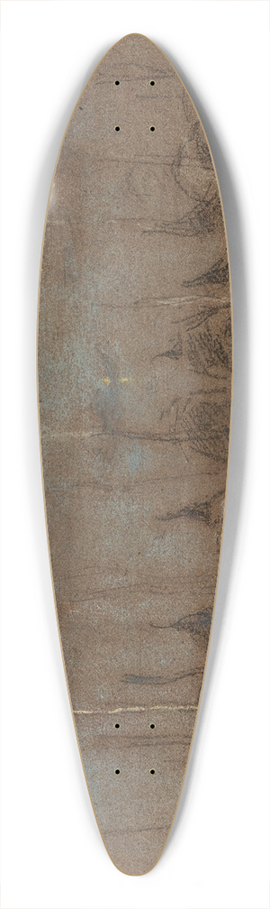 James Abbott McNeill Whistler - Nocturne; San Giorgio 39.3 inch art pintail longboard deck