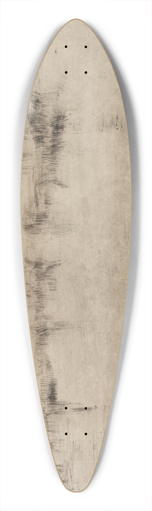 James Abbott McNeill Whistler - Nocturne Shipping 39.3 inch art pintail longboard deck