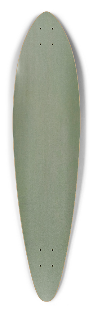 James Abbott McNeill Whistler - Thames Nocturne 39.3 inch art pintail longboard deck