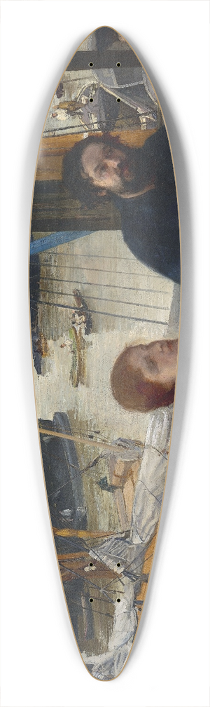 James Abbott McNeill Whistler - Wapping 39.3 inch art pintail longboard deck
