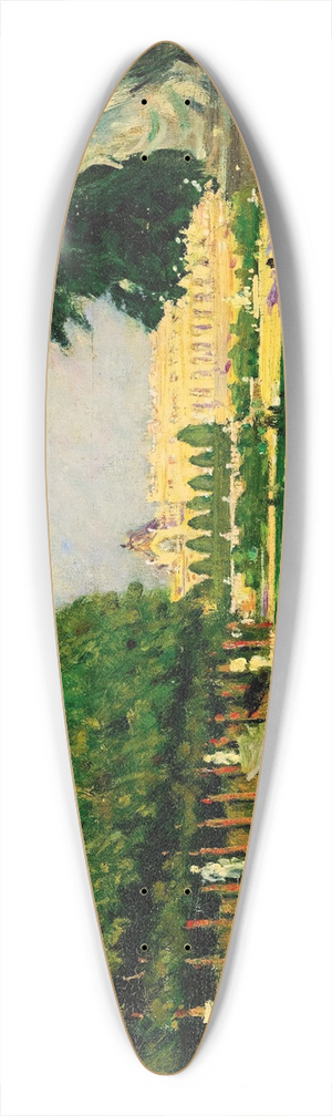 James Carroll Beckwith - The Tapis Vert,Versailles 39.3 inch art pintail longboard deck