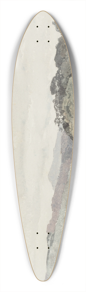 James Crowe Richmond - West Wanganui from the South East 39.3 inch art pintail longboard deck