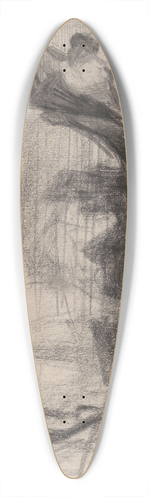 James Ensor - Flowers in a Vase 39.3 inch art pintail longboard deck James Ensor - Flowers in a Vase 39.3 inch art pintail longboard deck