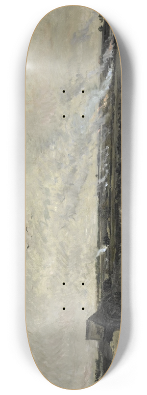 Charles Franois Daubigny - October 8.25 inch art skate deck