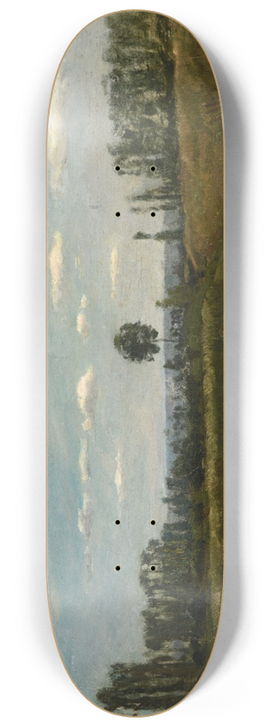Charles Franois Daubigny - Paysage 8.25 inch art skate deck