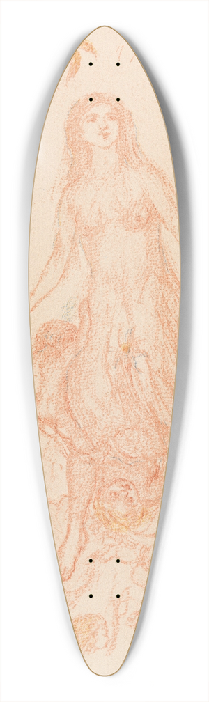 James Ensor - The Assumption of Mary 39.3 inch art pintail longboard deck