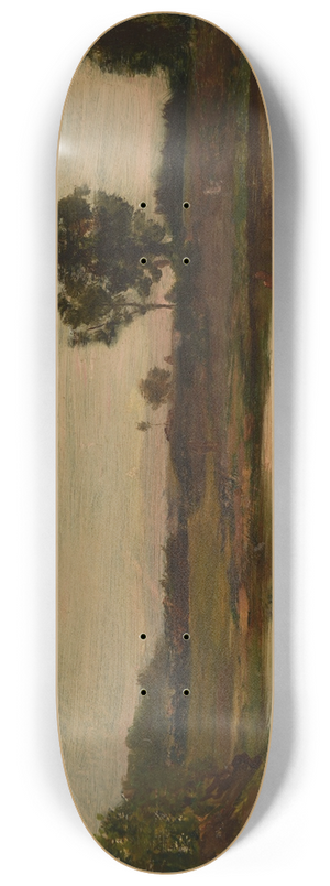 Charles Franois Daubigny - tang dOptevoz 8.25 inch art skate deck Charles Franois Daubigny - tang dOptevoz 8.25 inch art skate deck