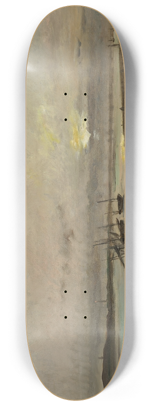 Charles Franois Daubigny - taples 8.25 inch art skate deck Charles Franois Daubigny - taples 8.25 inch art skate deck