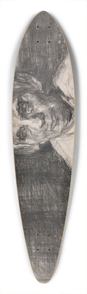 James Ensor - The Regentesses of the Old Mens Almshouse in Haarlem 39.3 inch art pintail longboard deck