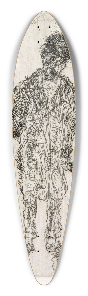 James Ensor - The Scoundrels 39.3 inch art pintail longboard deck
