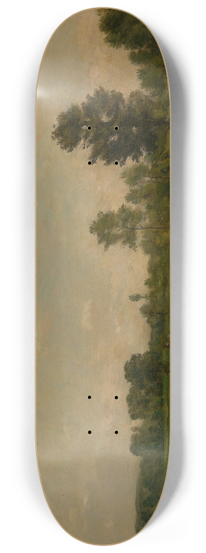 Charles Franois Daubigny - The Marsh 8.25 inch art skate deck Charles Franois Daubigny - The Marsh 8.25 inch art skate deck