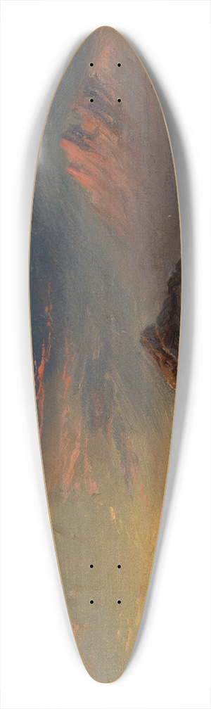 James Hamilton - From the Tempest 39.3 inch art pintail longboard deck