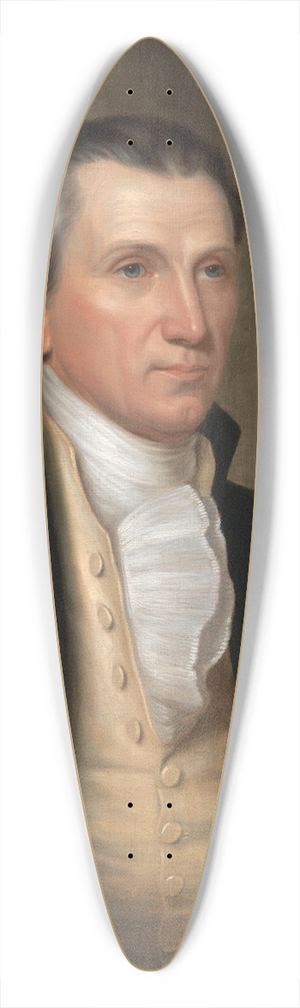 James Herring - James Monroe 39.3 inch art pintail longboard deck