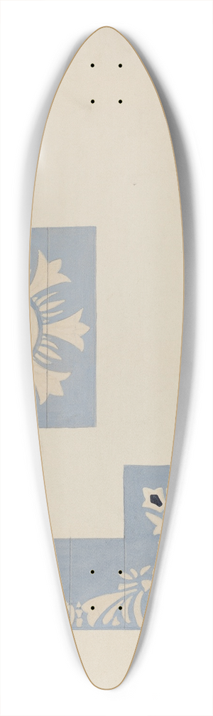 James McLellan - Stencil of Ceiling (Mariners Church) 39.3 inch art pintail longboard deck